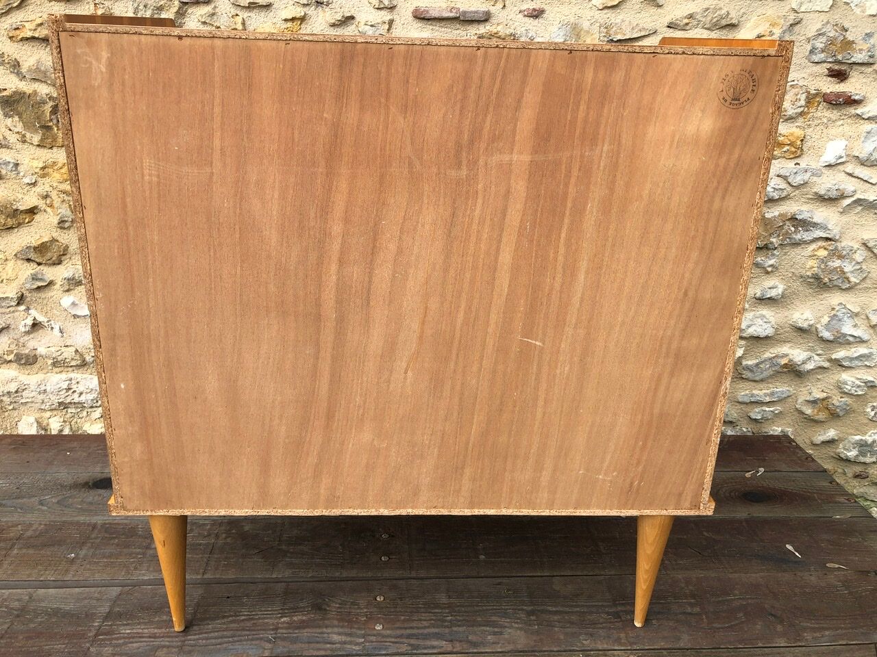 Commodity has 4 scandinavian style drawers, 60s