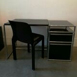 Black desk usm Haller 1980
