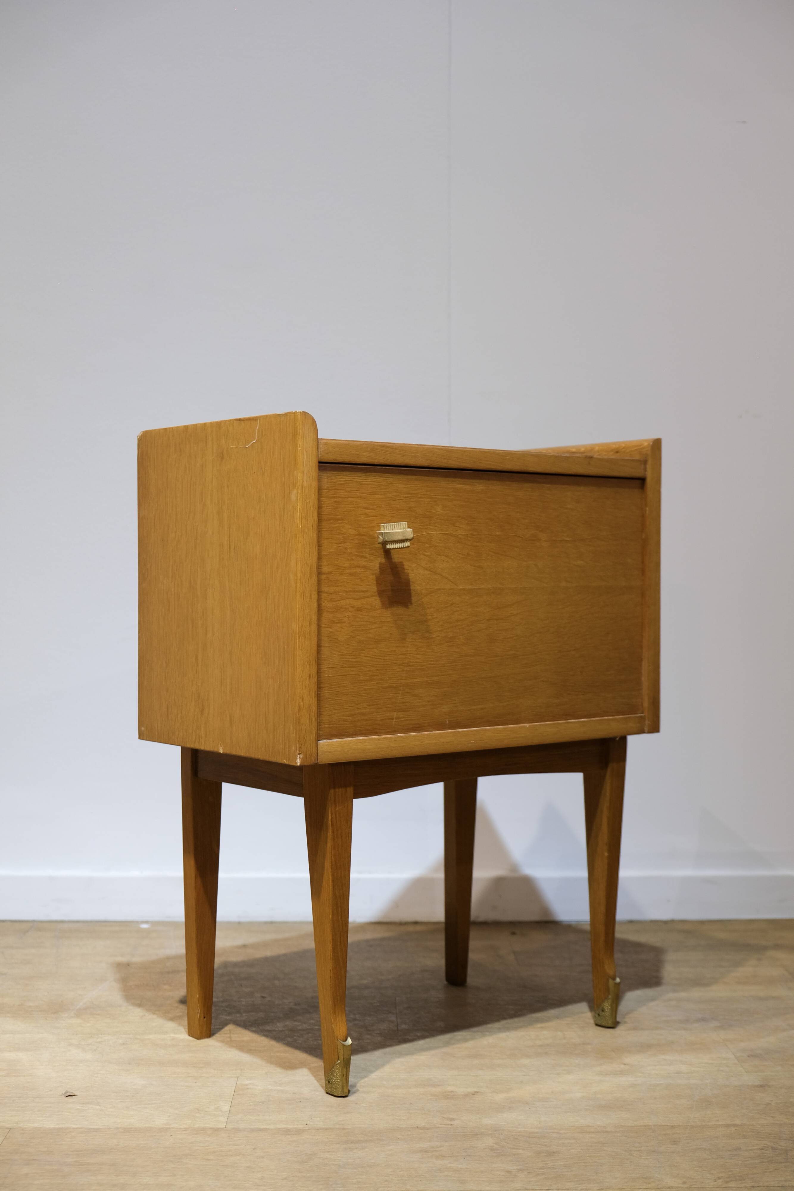 Pair of vintage bedside tables