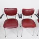 Set of 4 De Wit Dining chairs, 1960s