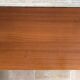 1960s modernist desk in wood and black metal, model CM172 by Paulin for Thonet.