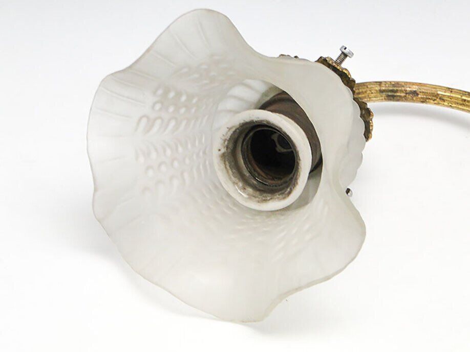 Rococo style wall lamp, 1950s