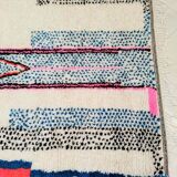 Neon colorful berber carpet 250 x 145 cm