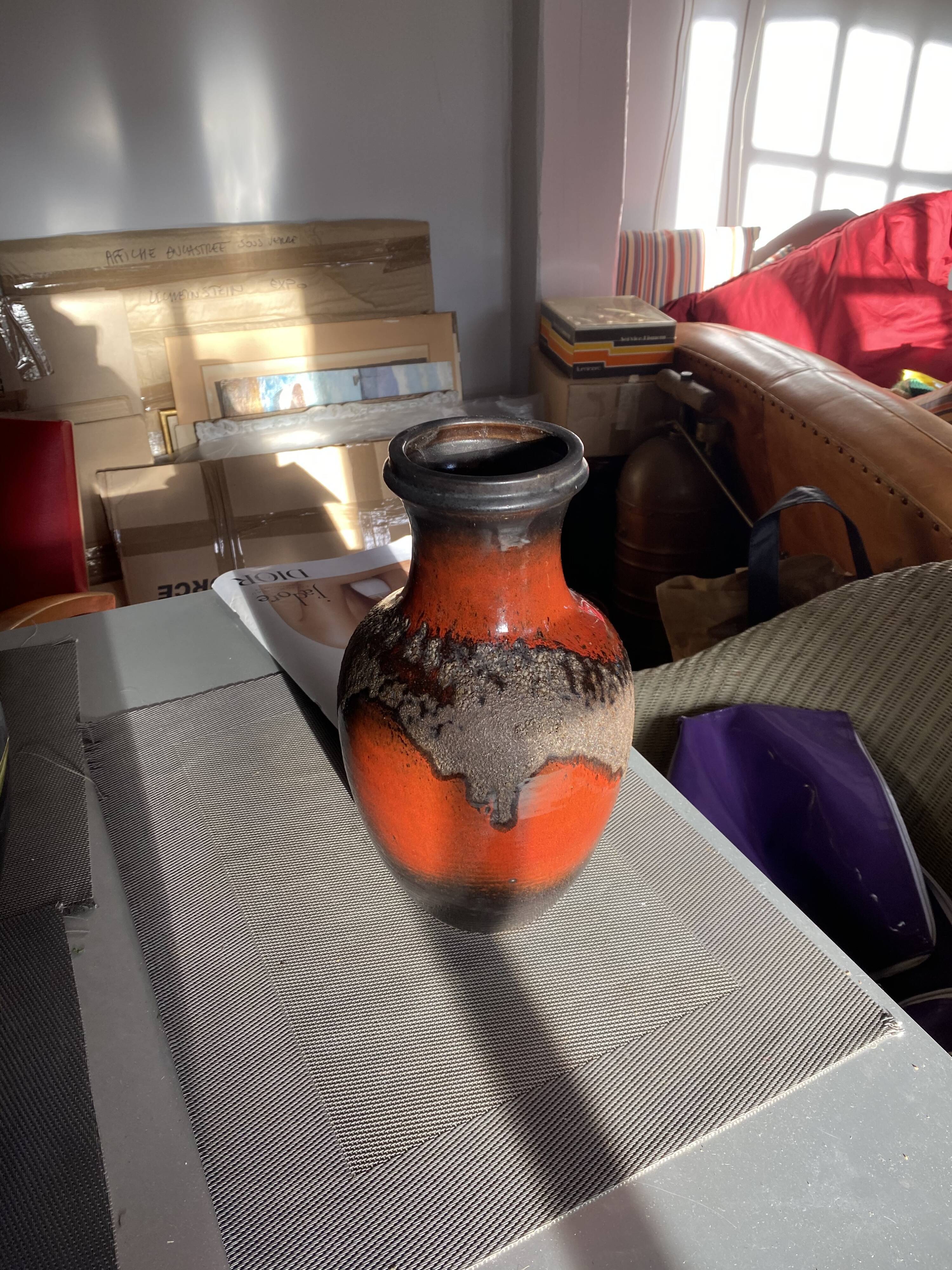 Vase fat lava Carstens Tonnieshof