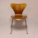 Pair of chairs by Arne Jacobsen for Fritz Hansen