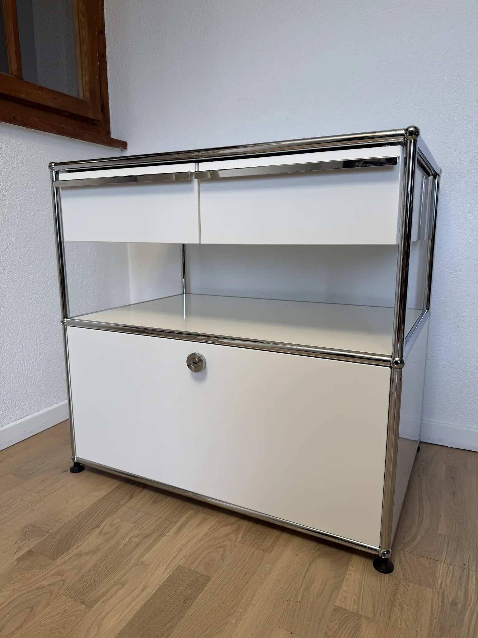 Commode USM Haller en Blanc Pur