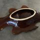 Dish with compartments for aperitif in Vallauris ceramic, vintage fish shape, 34 cm