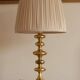Pair of Swedish Coil Table Lamps