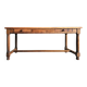 Solid oak French dining table / desk / 1900s