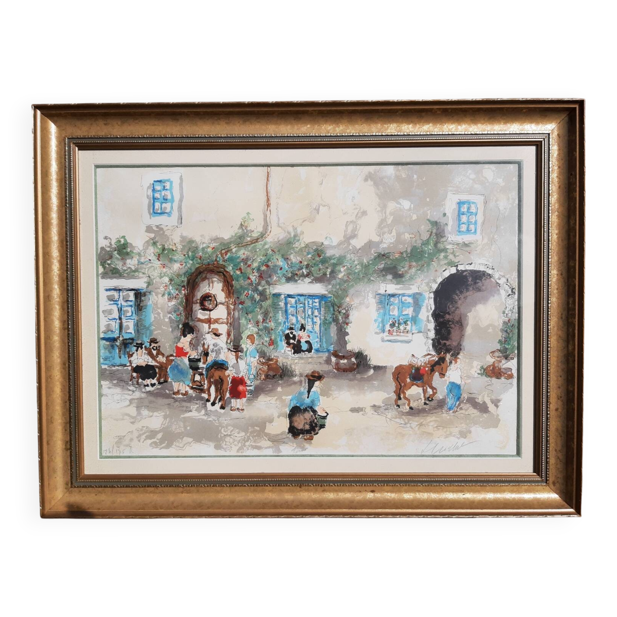 Urban Huchet lithograph (Signed and numbered)