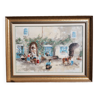 Urban Huchet lithograph (Signed and numbered)