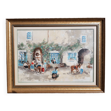 Lithographie Urbain Huchet (Signée et numérotée)