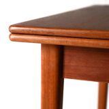 Table à manger extensible vintage scandinave en teck