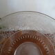 Plate with crystal heel engraved Saint Louis / Baccarat 19th century - 21.5 cm