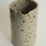 Pitcher in pyrite stoneware.