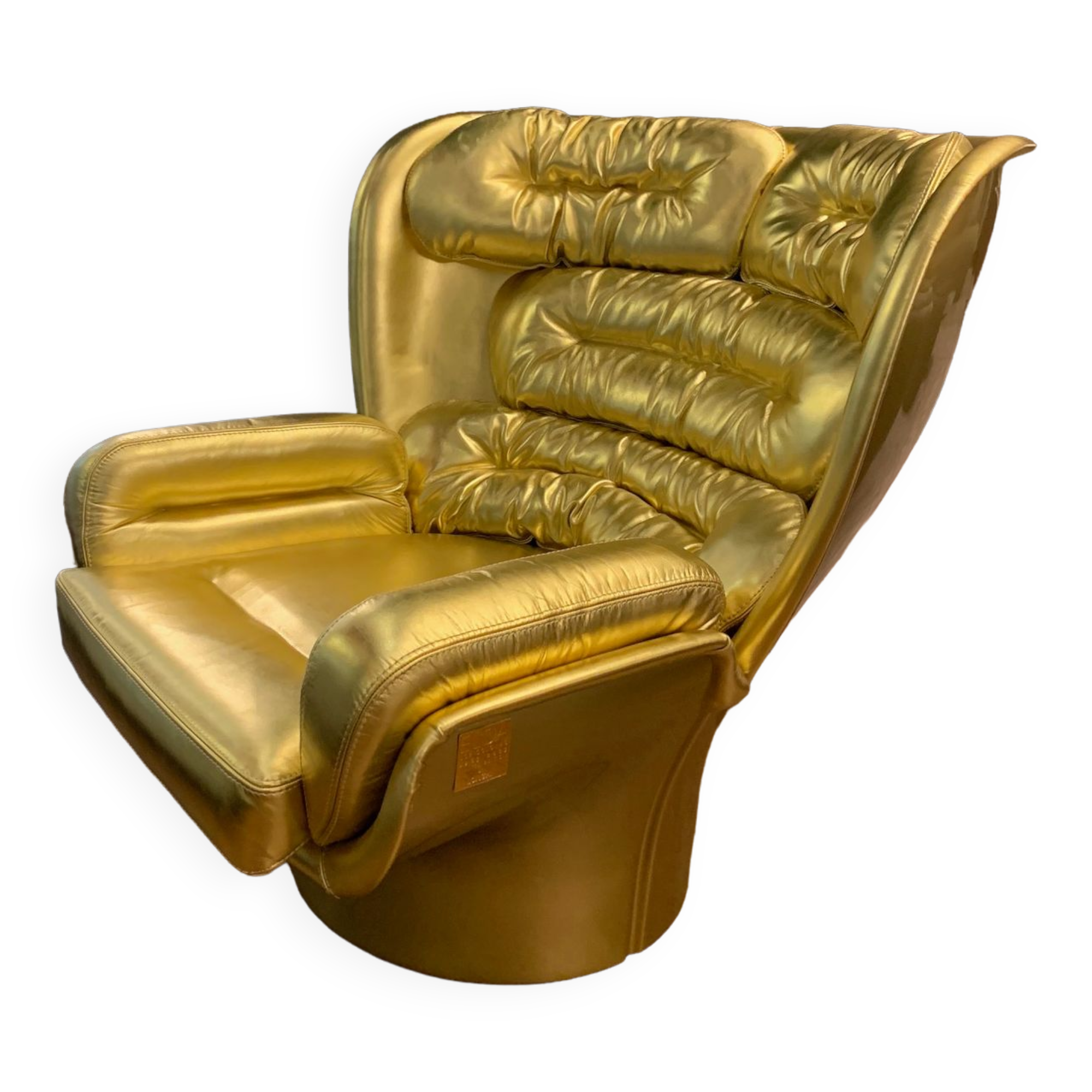 Fauteuil Elda 60th anniversary gold edition