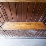 Black Thong and solid beech shelf