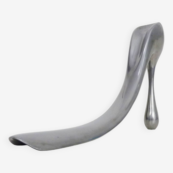Manolo Blahnik Cast Aluminum Shoe Horn for Habitat. 2000