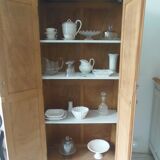 Vintage Parisian wardrobe has been completely sanded and waxed.