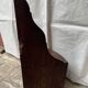 19th century mahogany corner wall shelf
