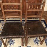 Lot de 6 chaises Henri II