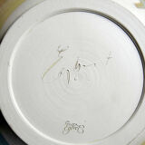 Very large fruit bowl Egbert Boonstra craftsmanship Netherlands vintage ceramics