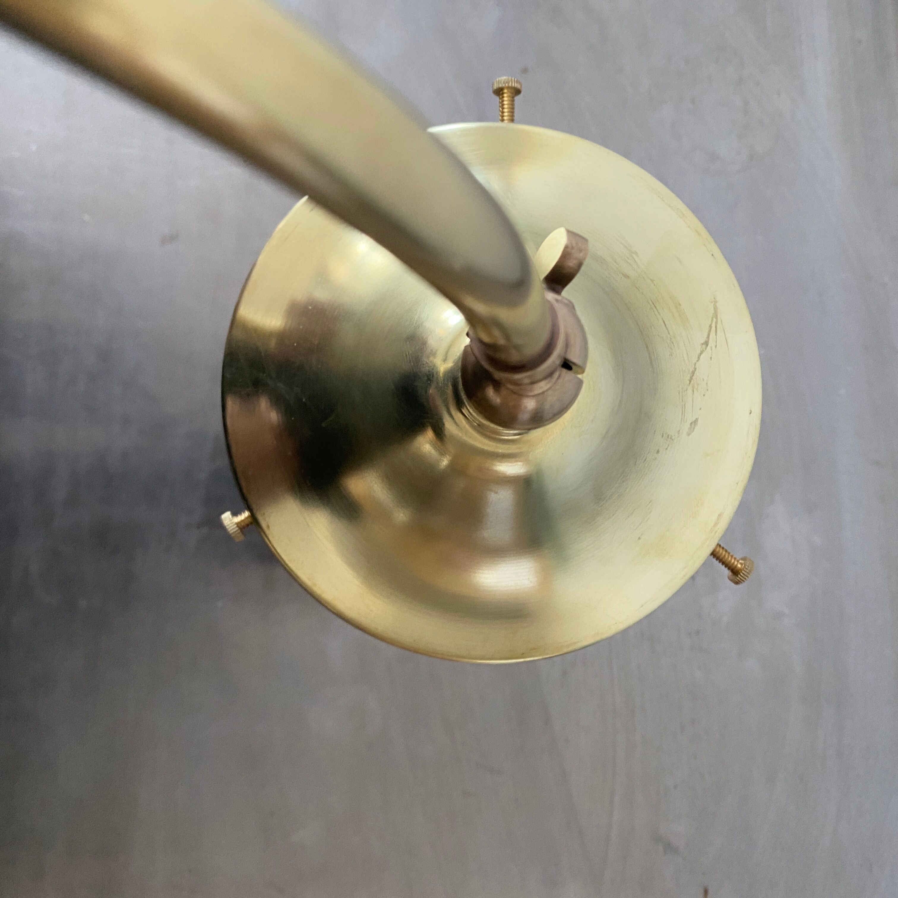 Lot 2 vintage opaline wall lamps
