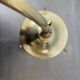 Lot 2 vintage opaline wall lamps