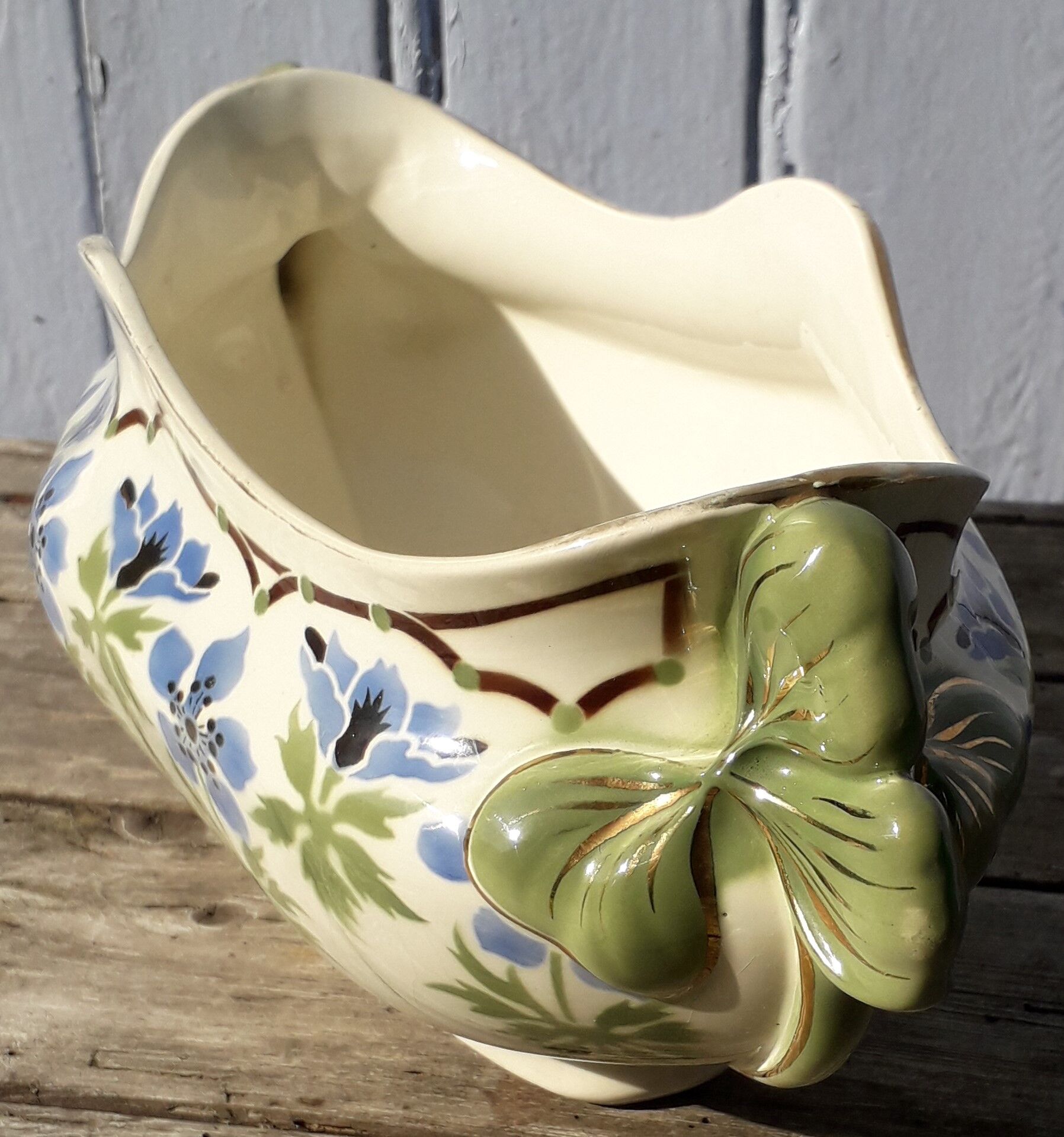 Earthenware planter Luneville