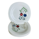 4 Pomona dessert plates by Marianne Westman for Rörstrand Sweden