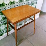 Vintage coffee table, side table, Czech, Dřevopodnik Holešov