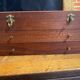 Silver metal cutlery set 3 drawers