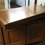 Solid oak tv stand