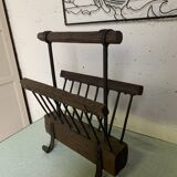 Brutalist magazine rack