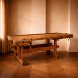 Vintage Workbench Industrial Wood Joiner’s Bench