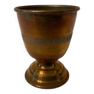 Golden egg cup