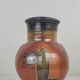 Stoneware vase from the Blanot pottery (Mireille Dailer and Noël Delair)