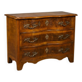 Arbalette Commode in Marquetry from the 18th Century