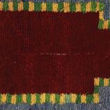 Tapis Tulu Vintage Turc Oushak 110x145 cm Laine Fait Main