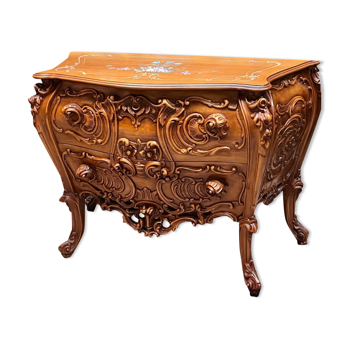 Rococo style chest of drawers