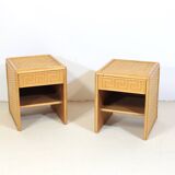 Duo of vintage Stübert bedside tables