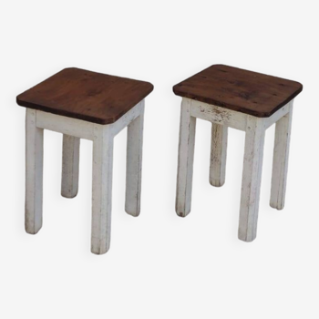 Pair of old stools