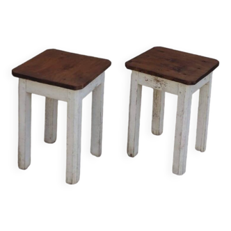 Pair of old stools