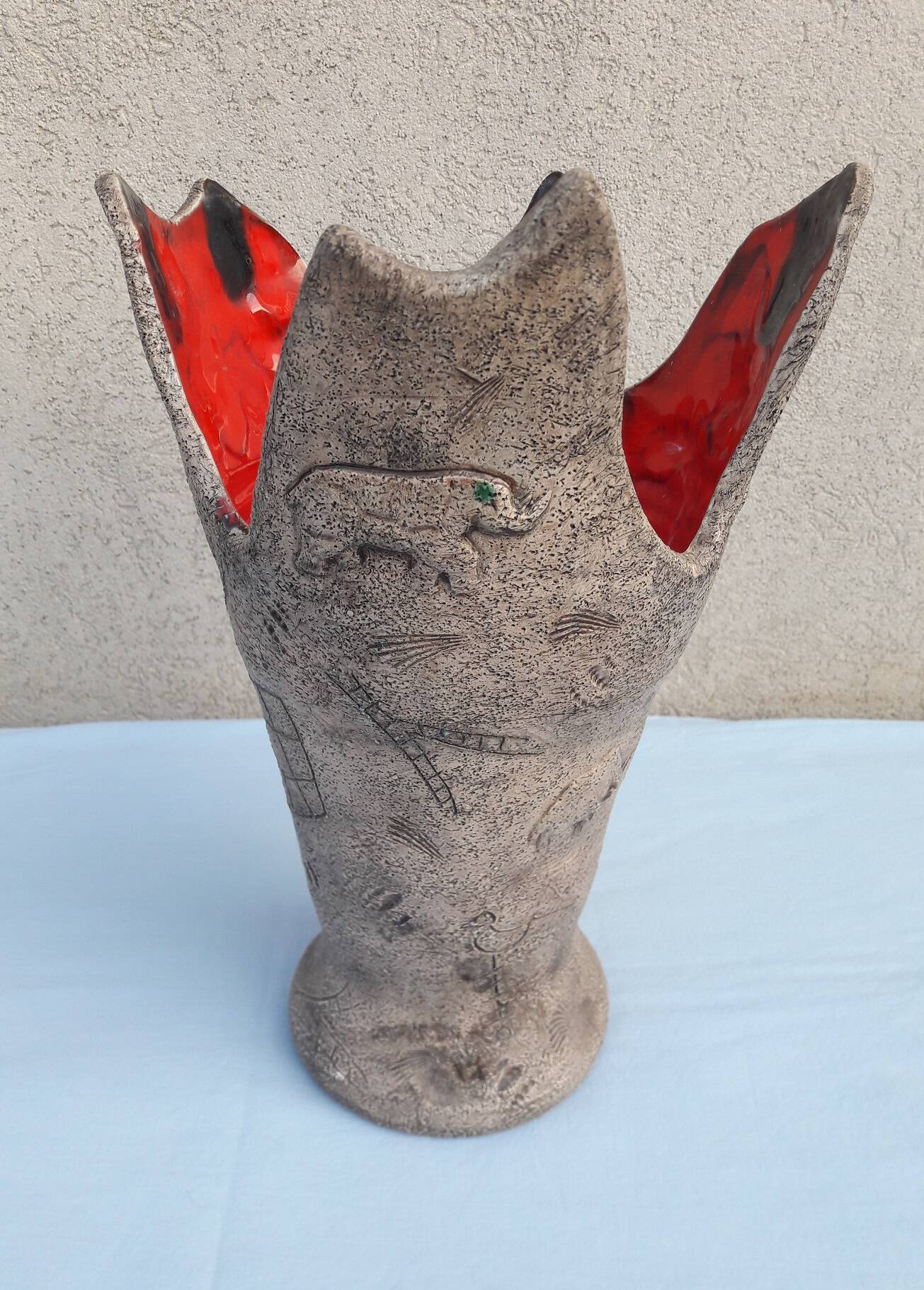 Ceramic vase Francis Triay