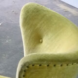 Yellow green trio of drivers at Danish flesh wing ears Elias Svedberg years 50/60