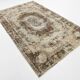 Brown & Cream Classic Persian Rug, 172x278Cm
