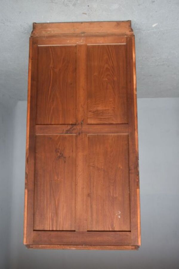 Bahut haut vitrine Art déco 1930 porte étagère 4 tiroirs en palissandre