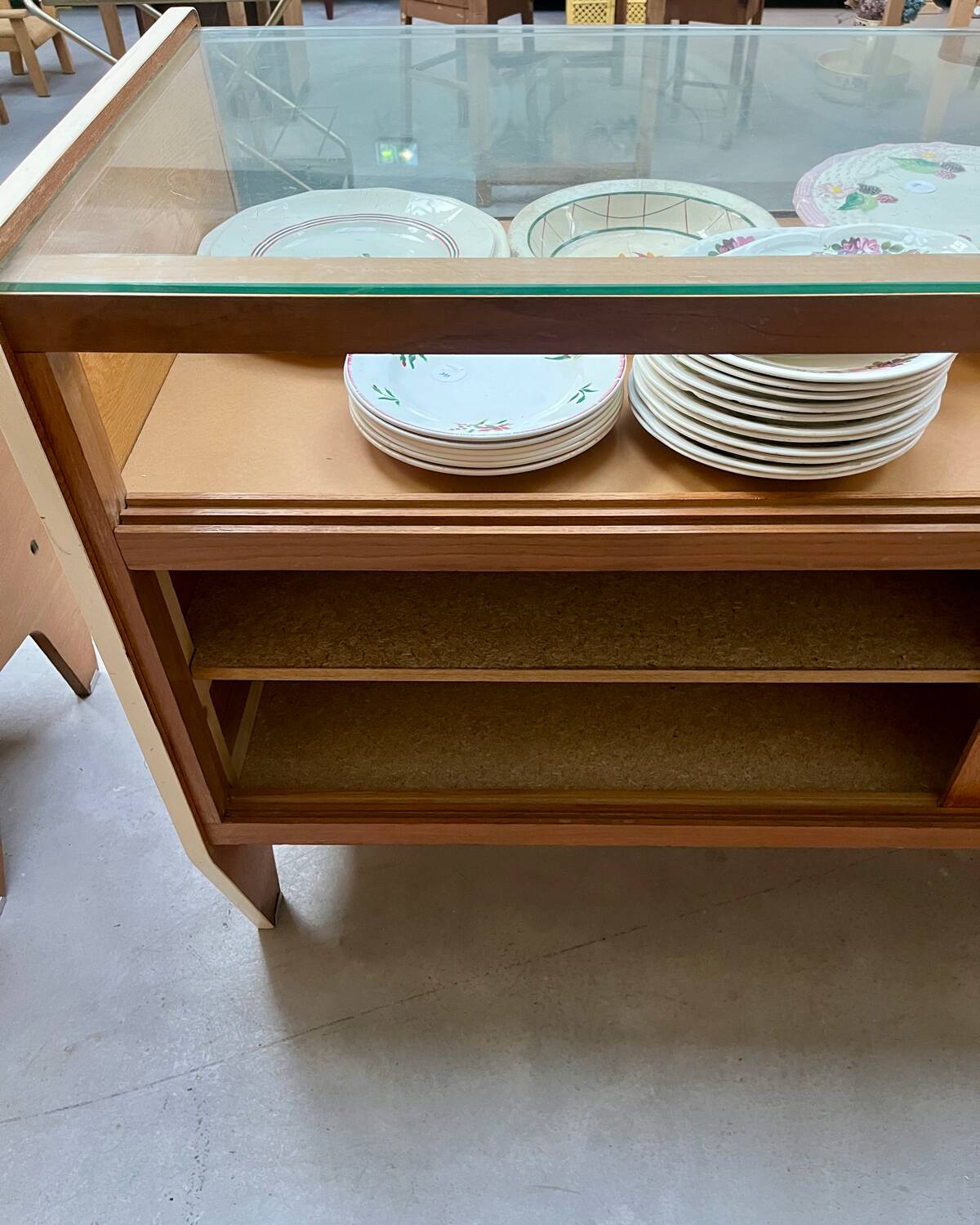 1950s Siegel Paris display counter (renovated)