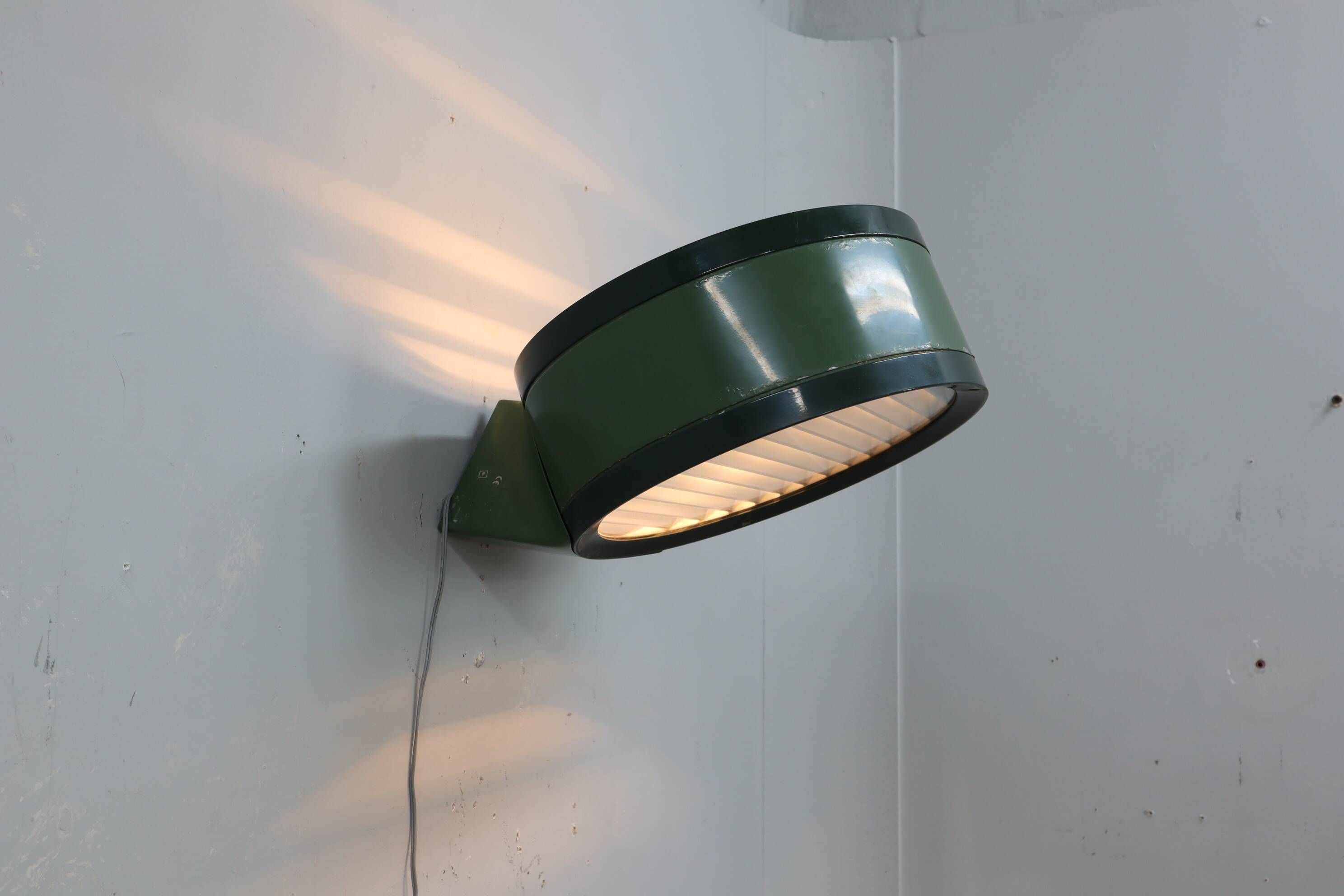 Set of 4 "Tamburo" wall lamps Afra & Tobia Scarpa, FLOS 1960s