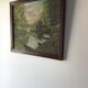Oil on canvas by S.Chapchal by the river